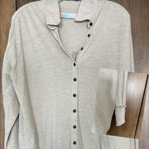 Baggy shirt dress
